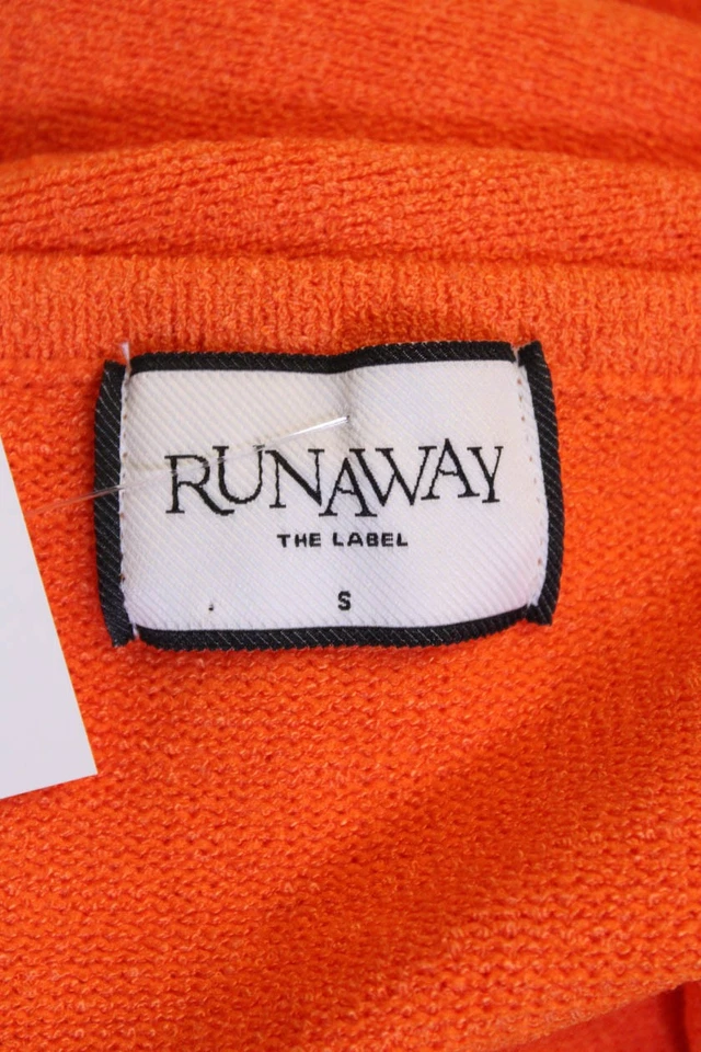 Maxi Vestido Runaway Mujer Bodycon Naranja Sin Mangas Hebilla Talla S Foto 4 de 4