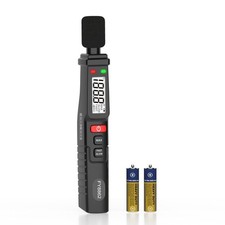 Decibel Meter, Digital Sound Level Meter Portable Sound Meter 30  130 Db