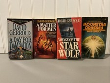DAVID GERROLD Lot of 2 Season For Slaughter Middle of Nowhere Paperback PB 1st