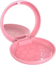 Retainer and Mouth Guard Travel Case with Mirror – Pink