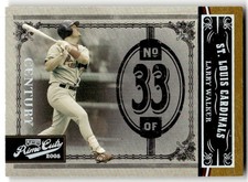 2005 Playoff Prime Cuts Larry Walker Century Silver #/50 #50