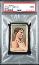 1921 W551 Johnny Kilbane - PSA 2 GD Champion