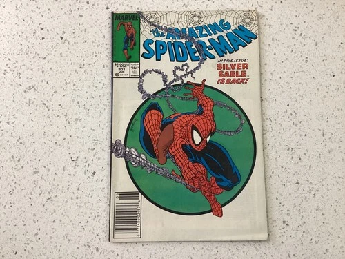 1988 The Amazing Spider-Man #301 Marvel Todd McFarlane Newsstand