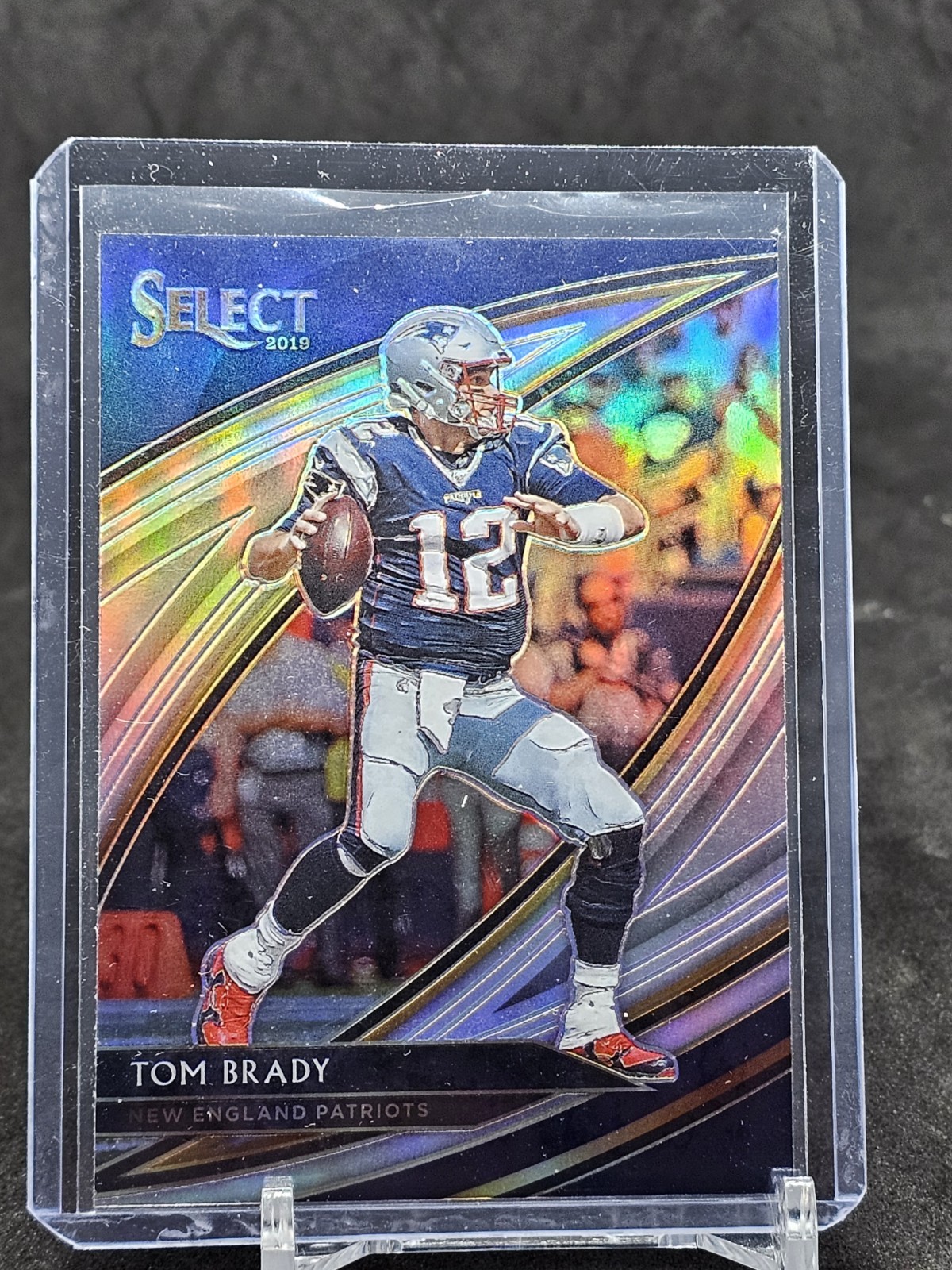 2019 Panini Select Field Level #201 Tom Brady Silver - Patriots