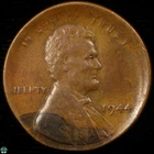 1944-P Lincoln Wheat Cent — photo from another recent sale
