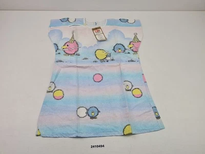 Schlafanzug Nachthemd Mädchen DDR blau rosa Größe 86 VEB Vintage 1989 #2410494 - Bild 1 von 4