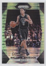 2017-18 Panini Prizm Green Pulsar Prizm 14/25 Malcolm Brogdon #185 3vh