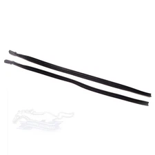 1967 1968 Mustang Cougar Front Door Glass Run Weather Strip Pair - C7ZZ-6521546