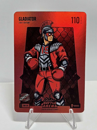 2026 Bo Jackson Battle Arena Roman Anthony “Gladiator“ Red Brawl Foil Battle