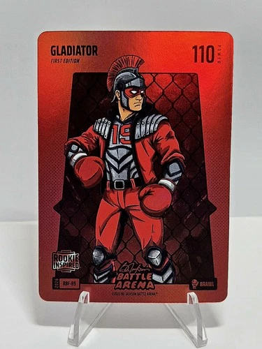 2026 Bo Jackson Battle Arena Roman Anthony “Gladiator“ Red Brawl Foil Battle