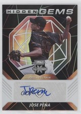 2021 Panini Elite Extra Edition Hidden Gems Black Jose Pena #HG-JP Auto 5i1
