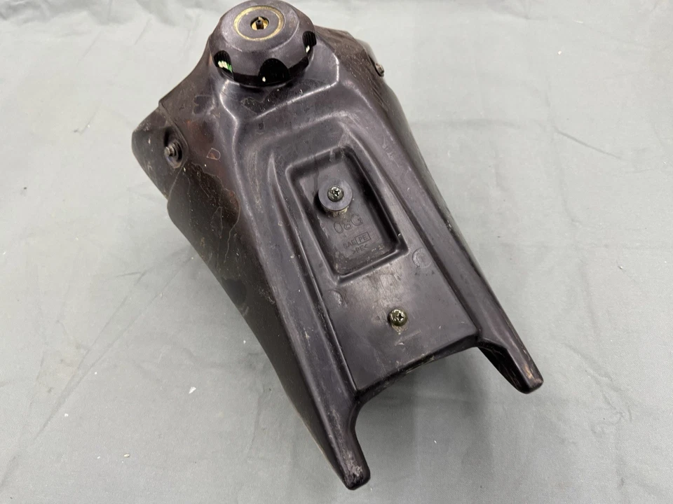 Conjunto de tanque de gasolina negro OEM KAWASAKI KLX125 SUZUKI DRZ125 2003-2007 Foto 2 de 4