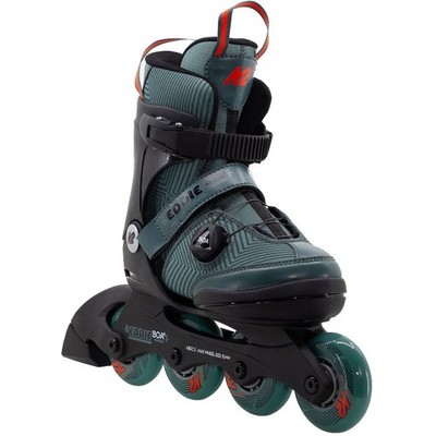 K2 Eddie BOA Kinder-Inliner Anfänger Inline-Skates Kids größenverstellbar Teal