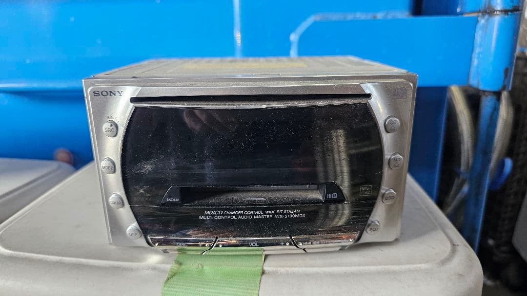 Sony WX-5700MDX 2DIN CD MD Car Stereo FM AM Japan Tested Working