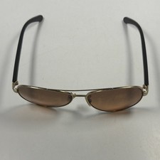 Coach Sunglasses HC7077 L1015 932195 Black Gold 58-14-140 Aviators Rough Lenses