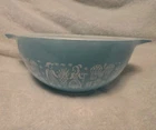 Vintage Pyrex Amish Butterprint 442 Cinderella 1-1/2 Qt. Nesting Bowl Turquoise