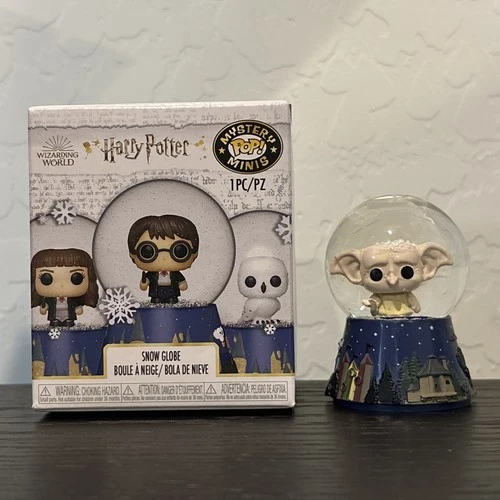Funko Mystery Minis Harry Potter Dobby House Elf Mini Snow Globe 1/36 Air Bubble