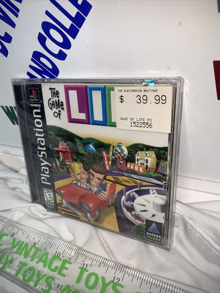 Game of Life (Sony PlayStation 1, 1998) New Sealed Very Nice With Hang Tab L@@K - Image 3 of 4