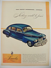 Lincoln Division of Ford Motor Company 1946 Print Ad ~ "Nothing Could be Finer"