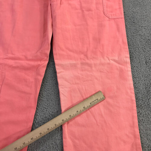 LF Markey Jumpsuit Womens 2 US Marcy Dungaree Canvas Pink Pocket One Piece - Picture 9 of 13