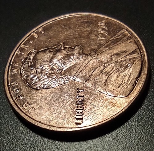 1998 P Lincoln Memorial Cent Philadelpha Mint Doubled Lincoln Bust Date Liberty - Picture 5 of 24