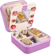 Travel Jewelry Case Travel Jewelry Box Travel Jewelry Organizer Small Jewelry Or