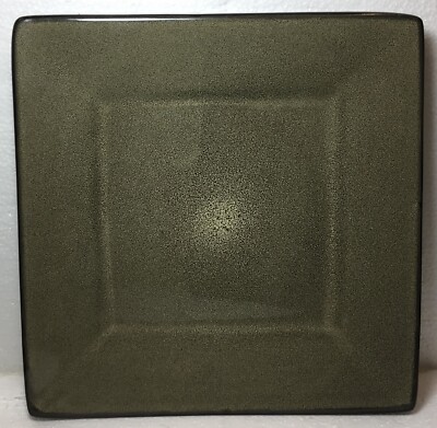 Gibson Elite Kiesling Square Dinnerware TAUPE SALAD PLATE ONLY Never Used #2