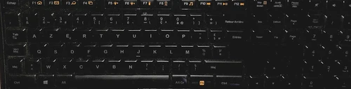 Logitech K740  Y-UY95  Illuminated AZERTY - TOUCHE  REPLACEMENT KEYS PART 2