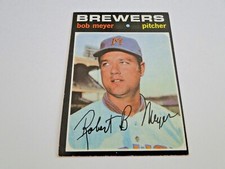  1971 Topps Bob Meyer Card #456