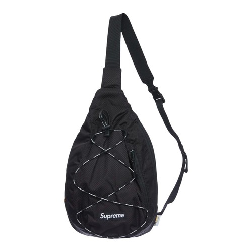 Supreme Sling Bag Black Cross body Box 