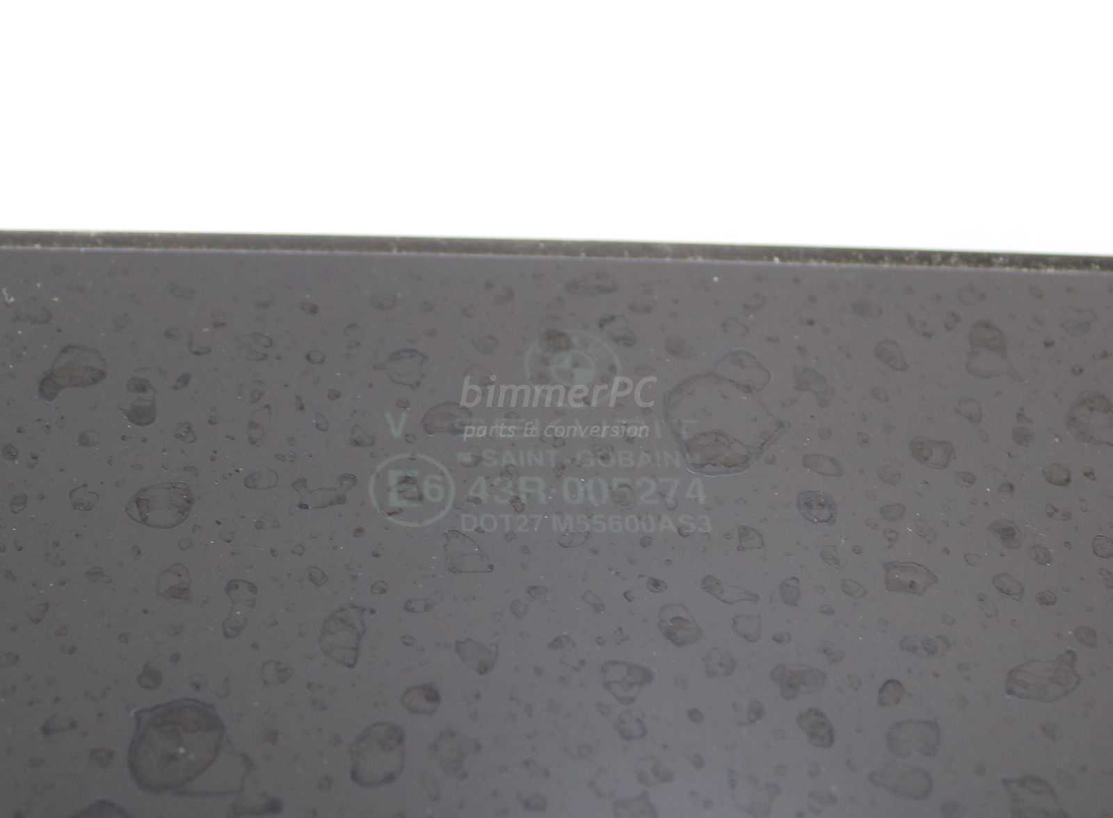 BMW E38 7Series Moonroof Glass Insert Sunroof Window Pane 740iL 1995