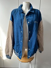 Urban Outfitters Bdg Cobalt Corduroy Varsity Jacket Size Xl