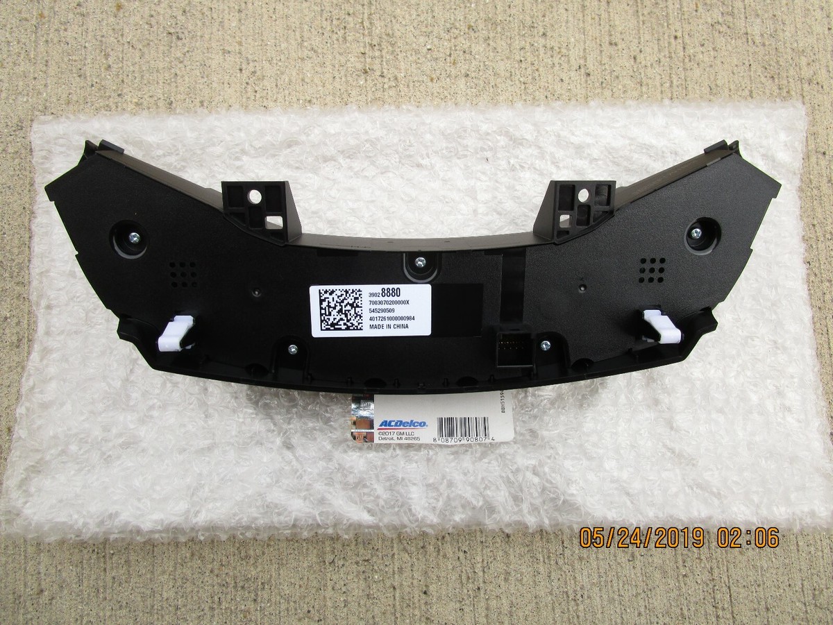 GM CHEVY 39028880 ACDELCO 1574681 A/C HEATER CLIMATE TEMPERATURE 