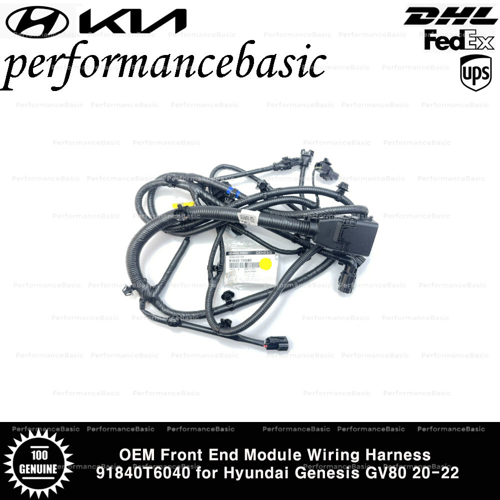OEM Front End Module Wiring Harness 91840T6040 for Hyundai Genesis