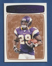 CHESTER TAYLOR 2008 Rookie Progression Bronze #133 Vikings Card Topps NFL #/389*. rookie card picture