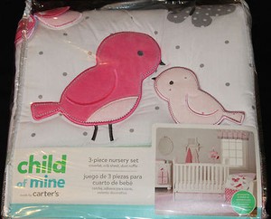 bird crib bedding