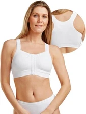 CareFix Mary Compression Post-Op Bra, Compression Level 2  Firm Large White