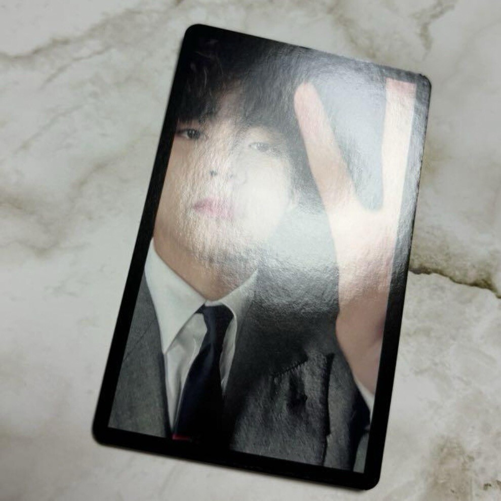 BTS V Taehyung Proof Lucky Draw UMS Japan Limited Photocard