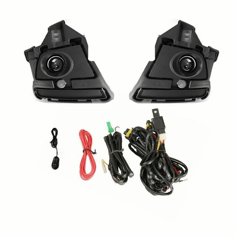 Luces antiniebla delanteras proyector luces + cableado + kit de interruptor para Ford Mustang 2013 2014 Foto 2 de 4