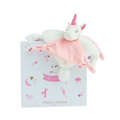 DOUDOU ET COMPAGNIE, Einhorn DOUDOU - Rosa, , DC3277