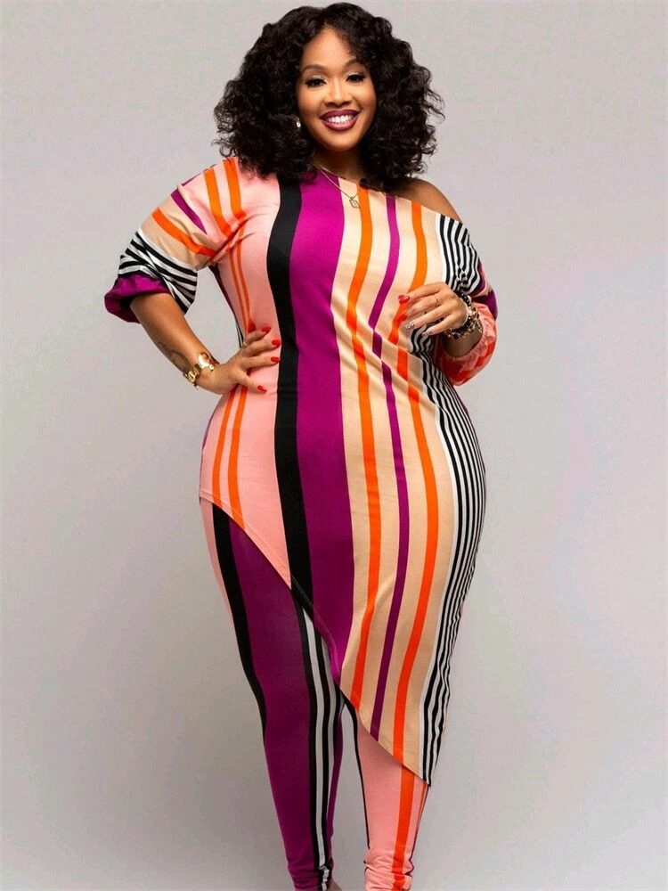 Plus size two piece outfits sale