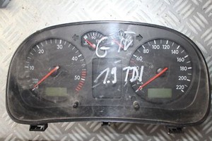 Instrumente Tacho Kombiinstrument 1J0920801E VW Golf 1.9 TDI 1 J