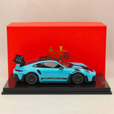 1/18 AI MODEL 992 GT3 RS SKY BLUE Resin High-Quality Collection Car