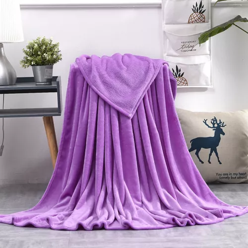 Kuscheldecke Flauschige Wohndecke Flanell Fleecedecke Sofadecke Bettüberwurf - Bild 35 von 46