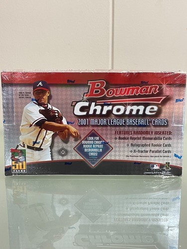 Hobby Box 2001 Bowman Chrome card