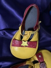 clown shoes professional vintage leather clown shoes woman's size 7-7.5