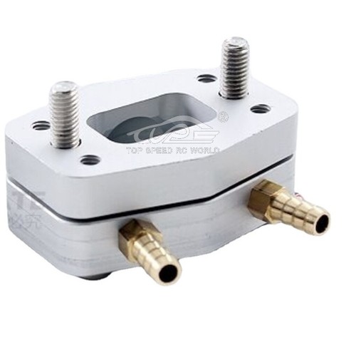 Aluminum Water Cool Flange 1PCS for Model Rc Boat Engines G260 G270 G290 PUM