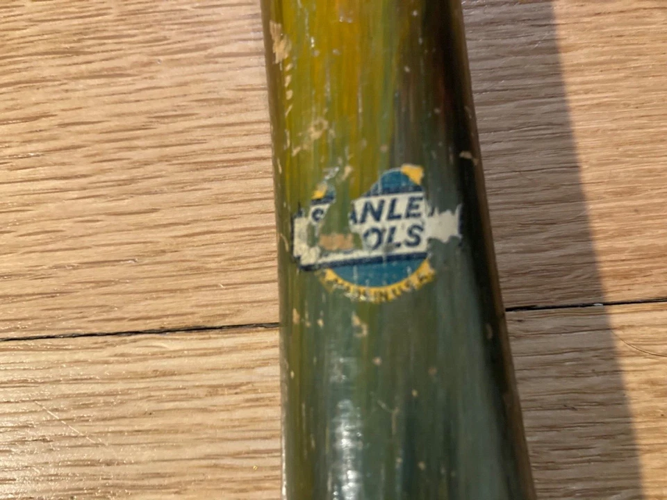 STANLEY SWEETHEART HAMMER 罕见 复古木工工具 古董提篮 铬 — 第 3/4 张图片