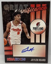 2020 Hoops Basketball Jaylen Hoard Great Significance Auto Portland