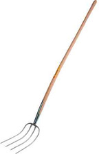 Dunggabel ABT Standard Mistgabel Mistforke,4 Zinken geschmiedet, m. Stiel 1500 g